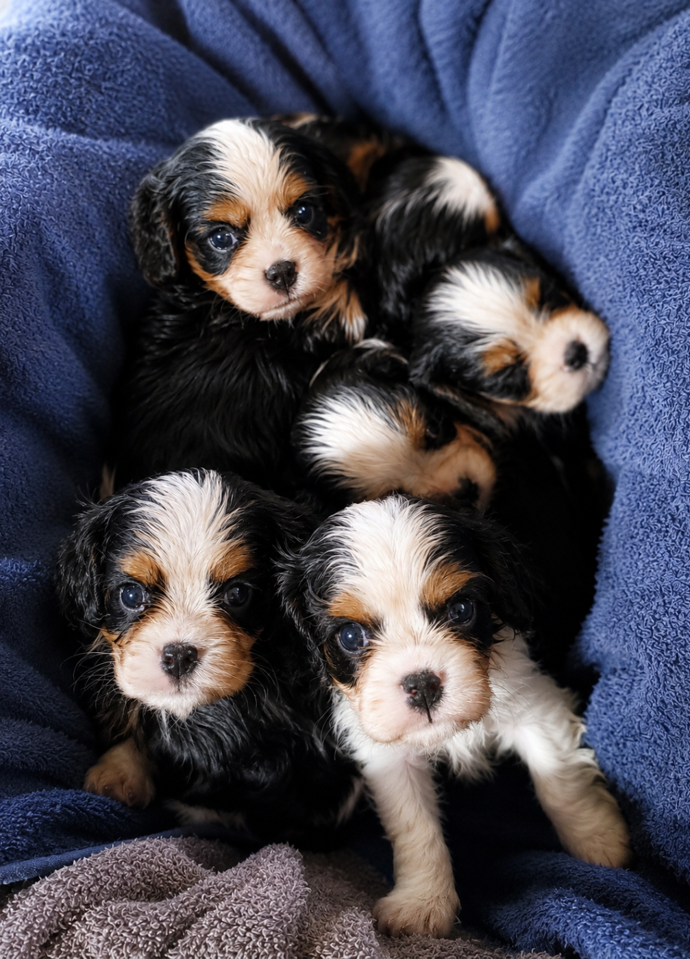 Chiot Cavalier King Charles Spaniel Du Domaine Des Coeurs Blancs
